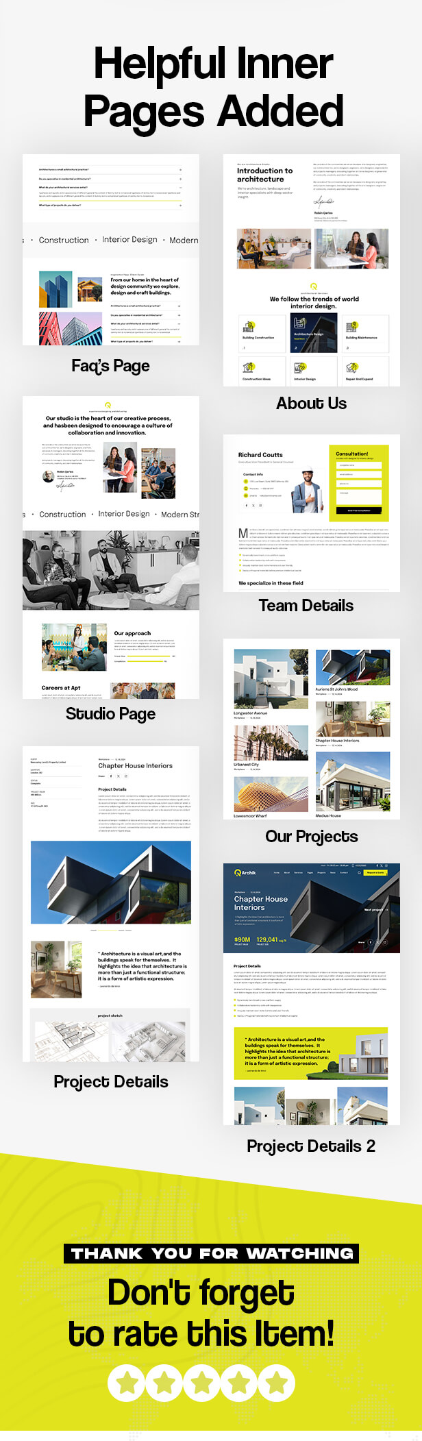 Archik - Architecture & Interior HTML Template - 5